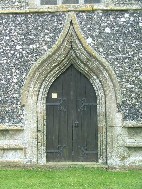 ogee-arched doorway