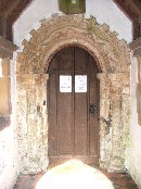 the saving remnant: Norman south doorway