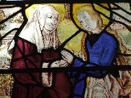 St Elizabeth meets the Blessed Virgin