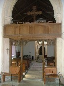 looking west from the altar