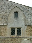 two storey vestry in north chancel chapel