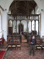 Tom in the chancel
