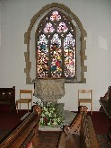 font in the south aisle