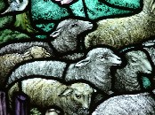 Christ the Good Shepherd - detail