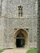 door and niche-style ringing chamber window