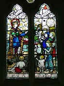 Edmund reciting the psalms to the children of Hunstanton (William Lawson)