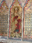 St Nicholas himself, in the reredos