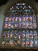 east window: scenes from the life of Christ by Ward & Hughes