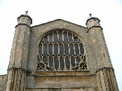 chancel east end: the window