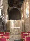 south chancel aisle chapel altar