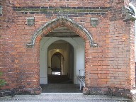 doorway from court into cloister