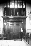 casement of west doorway, now lost, 1936 (c) George Plunkett