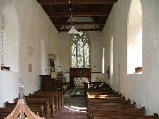 looking east towards the chancel