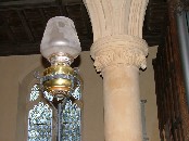 oil lamp and capital