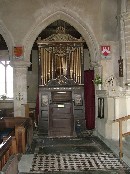 Snetzler organ from 1750s