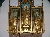 reredos in the Lady chapel
