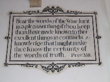 words of the wise